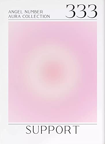 Aura Angel Numbers Poster Sets Of 6 For Room Aesthetic Minimalist Inspirational Quotes Wall Art Canvas Painting Posters And Prints Wall Art Pictures For Living (16X24Inch,Unframe-Style) #TOP5