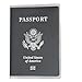 Alait (5- Pack) Plastic Passport Cover - Passport Protector - PVC Passport Cover - U.S. Passport Protector -ID Card Protector Case (Frosted)