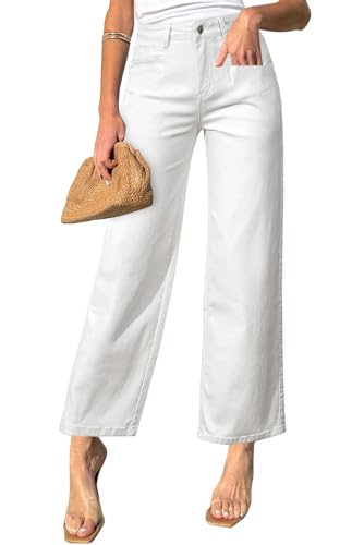 Sidefeel Wide Leg Ankle Jeans