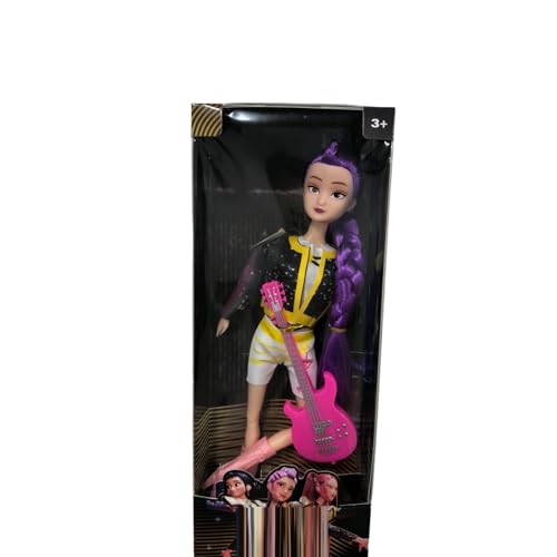 K Pop Demon Set – Muñecas KPOP Demon, Articulaciones Móviles, Trajes y Ca, Coleccionable para Niñas, Regalo Ideal para Cumpleaños y Fiestas (F)