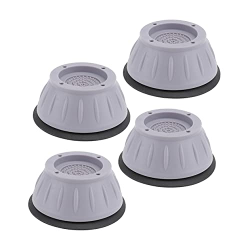 UTHCLO 4個 洗濯機用フロアマット 電気乾燥機 ーナー ア スローラー スポンジ 蛇口からホースへのアダプター 洗濯機の滑り止めマット 滑り止めパッド 冷蔵庫高さパッド pp