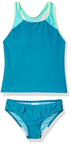 Image of Speedo Girls Swimsuit Two Piece Tankini Thick StrapTankini Set