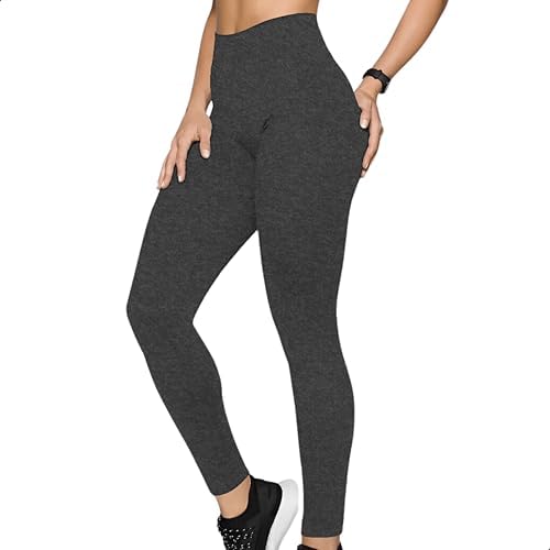 Calça Legging Academia Zero Transparências Sem Costura Cós Alto M...