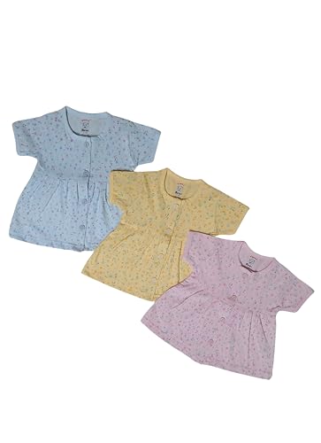 Funny Bear Baby Girl Dress | New Born Baby Girl Frock Dress