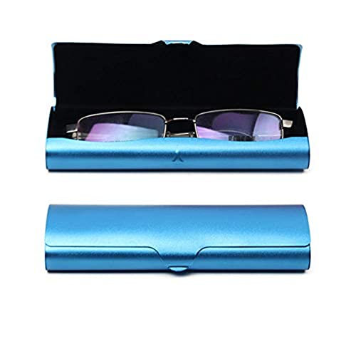 Preisvergleich Produktbild QLSGFBDIM Federmäppchen Brillenetui Aluminium Myopie Brillenetui Jungen kreative Persönlichkeit einfache tragbare leichte Anti-Stress-Mädchen Eye Box Trompete @ style10