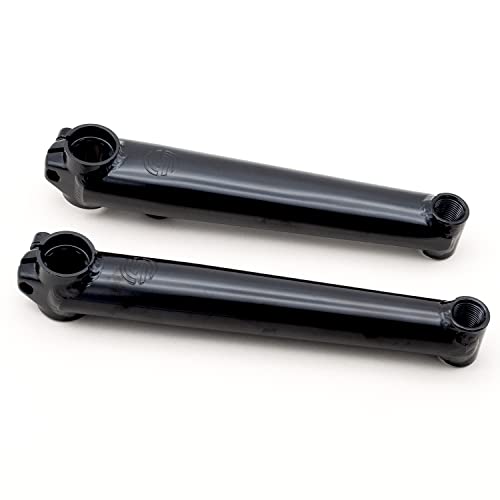 Salt Bmx Crank Revo Crank 165Mm 3 Piece Crank With Mid Bb, Black #TOP1