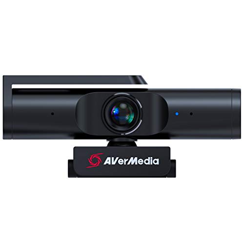 AVerMedia Live Streamer CAM 513. A Plug & Play USB 3.0, 4K UHD, Wide-Angle Lens Webcam (PW513)