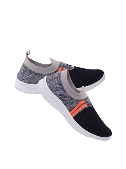 SPRENGE Casual Sneaker Running Shoes for Boys & Girls Navy Orange (Pack of 1) (B0CVS3XVGX) Amazon Price History, Amazon Price Tracker
