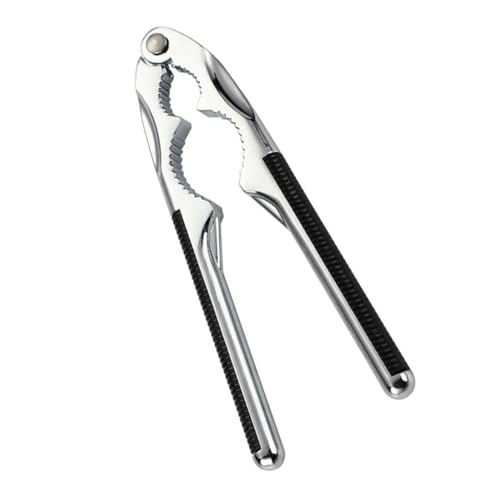 Homoyoyo Zinc Alloy Heavy Duty Walnut Cracker Clips for Versatile Nut Opening Resistant Tool for Walnuts Pecans Hazelnuts and Almonds Kitchen Accessory