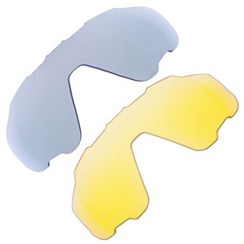 Lentilles pour Oakley Jawbreaker pour remplacer des verres rayés