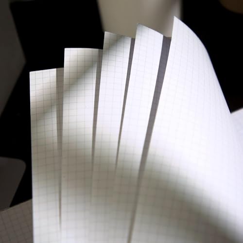 Carnet de notes à spirales grand format haut de gamme bleu papier graphique - 7