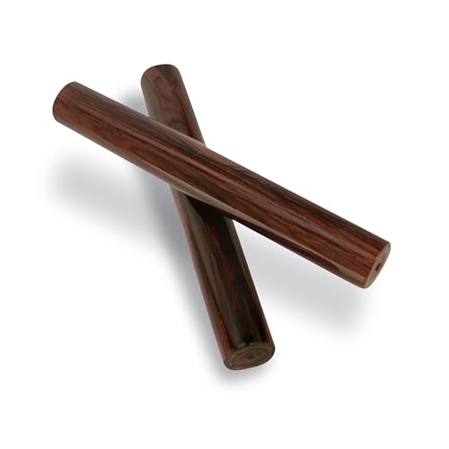 Latin Percussion LP261 Grenadilla Wood Clave Natural