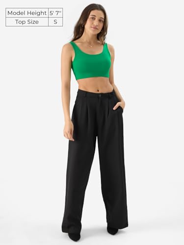 Image of The Souled Store Women and Girls Sleeveless Round Neck Bralette Top