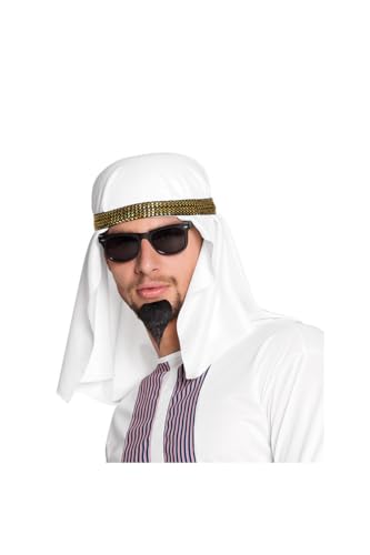 DISBACANAL Turbante árabe Abdullah