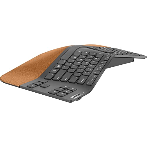 Lenovo Go Wireless Split Keyboard - Us English - Wireless Connectivity - 2.40 Ghz - English (Us) - Pc - Scissors Keyswitch - Aa Battery Size Supported - Storm Gray #TOP4