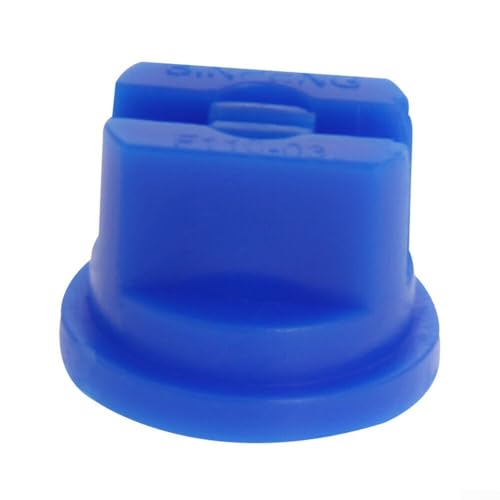 Boquillas de pulverización de ventilador plano preciso, 110 grados, 6 colores, ideal para nebulización de plantas (azul)