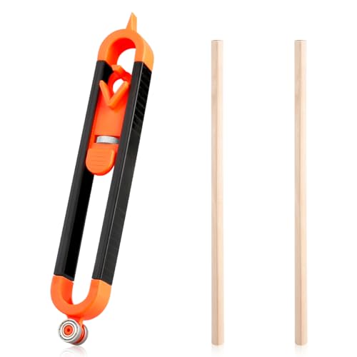GLADFRESIT Irregular Contour Gauge Profiling Gauges for Woodworking Curvature Measurement，Contour Marking Tools for Flooring, Carpets and Tiles
