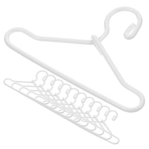 Perchas Terciopelo Infantiles Blanco Marca Toddmomy