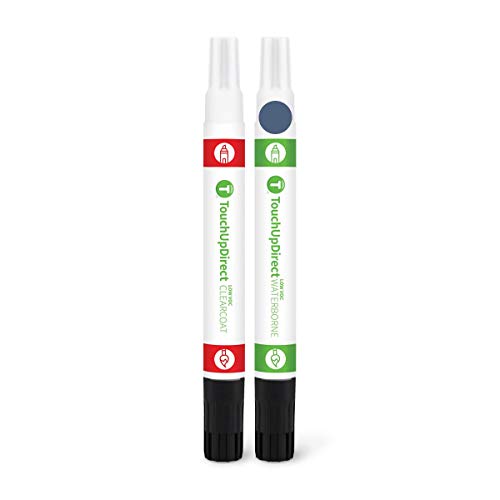 TouchUpDirect 947 designo manufaktur Cote d'Azur Dark Blue Metallic Compatible with Mercedes-Benz Exact Match Touch Up Paint Combo- Essential Kit