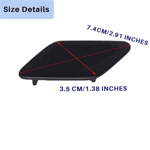 Cache lave-phare Scirocco couvercle buse de pulvérisation anti-poussière 1K8955109B