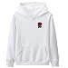 HOSD Sudadera con Capucha para Hombre Streetwear Sudaderas con Capucha con Bordado...
