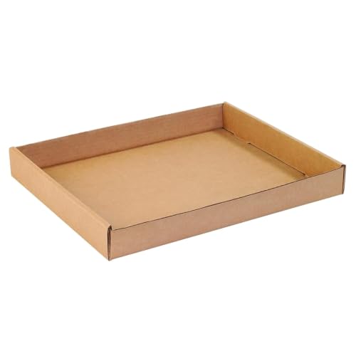 Image of BOX USA Flat Boxes Holds 65lbs, 15x12x1.75 50-Pk for Shipping