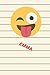 Produktbild Emoij Emma: Motivational Notebook, Journal, Diary (110 Pages, Blank, 6 x 9)