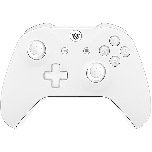 Image of HEXGAMING BLADE Wireless Controller for Xbox Series X & S, for Xbox One, and for Windows 7 /8 /10-2 Remappable Back Buttons - Triggers Stop - Interchangeable Thumbsticks - White Labeled