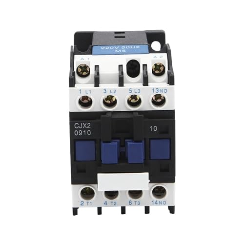 Contacteur CA CJX2-D0910 magnétique 9A pour montage sur rail DIN 3P 1NO 220V