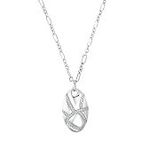 Auffällige Halskette für Damen von der Marke JOOP!. Die Damenhalskette wurde aus hochwertigem Sterling Silber 925 gefertigt