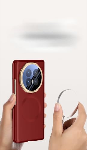 Coque Honor Magic V6 dorée haut de gamme avec protection charnière intégrée - 3