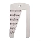 Marquages double face pour plus d'efficacité : les mesures double face vous permettent de lire différentes unités ou angles sans inverser l'outil, améliorant le flux de travail pour les amateurs et les techniciens horlogers.