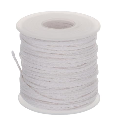 Rollo de Mecha de Algodón Natural Trenzada para Velas