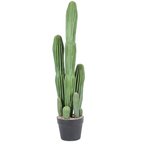Huisezing Cactus artificiale finto cactus 76,2 cm piante di cactus in vaso finto per casa, ufficio, negozio, decorazione, regali di inaugurazione della casa