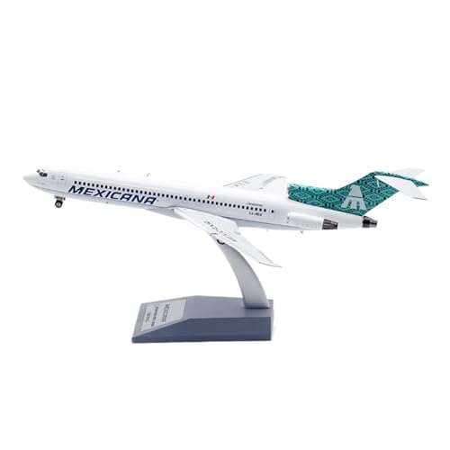 Avión civil Aeroméxico Boeing B727-200 maqueta de 23cm para decoración de despachos y salas