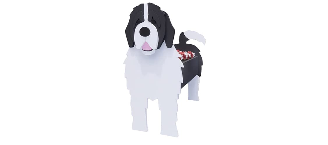 Jardinière en forme de chien mignon pour apporter de la joie à votre intérieur