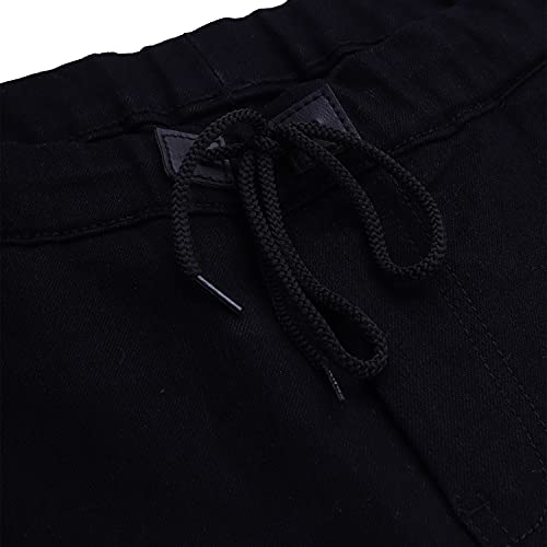 Image of Urbano Fashion Men's Printed Jogger Jeans Slim Fit Stretch