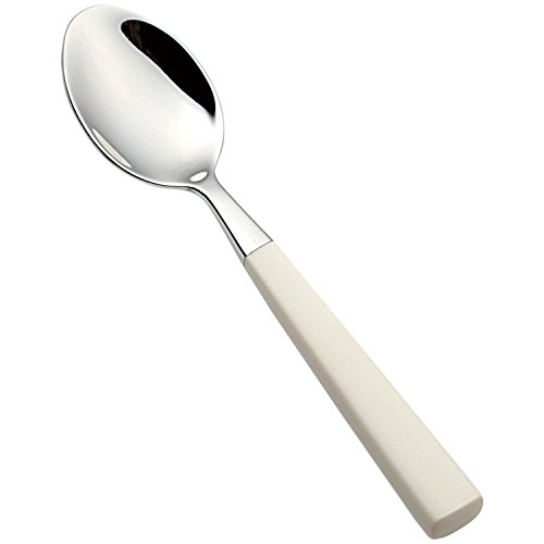 Todai Ivon 35400120 White Teaspoon, Made in Japan