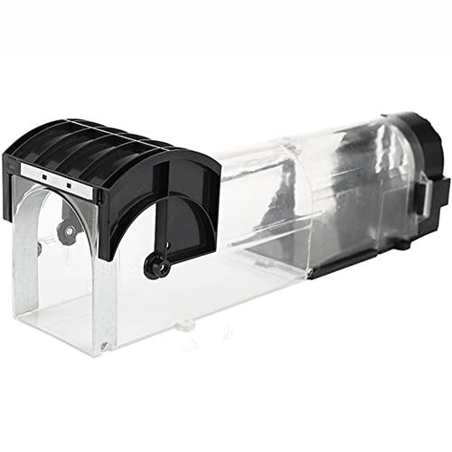 ZZDZW Piege A Souris, Piège Anti Souris, Attrape A Souris Vivante/Cage Efficace Contre Les Rongeurs, Piège Réutilisable Et Durable Transparent Souricière Continue Automatique (Color : Q) Cover