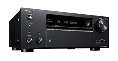 Onkyo TX-NR696 Home Audio Smart Audio and Video Receiver, Sonos Compatible and Dolby Atmos Enabled, 4K Ultra HD and AirPlay 2, Black