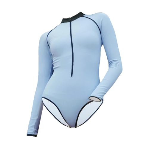 Maillot de bain une pièce de surf et sports nautiques anti-UV noir confort