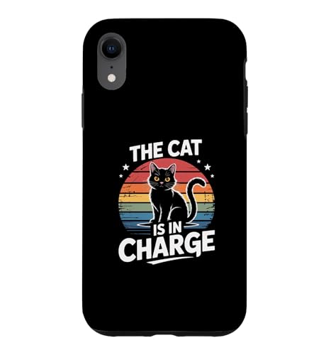 The Cat Is In Charge �X�}�z�P�[�X iPhone XR �p