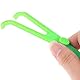 Wiederverwendbare Zahnseide Halter, 3 Stück Flosser Zahnseidenhalter, Dental Floss Halter, Zahnseide-Stick Zahnreinigung, Mundhygiene Zahnreinigung, für Familien Hotels und Reisen, 2 Blau, 1 Grün