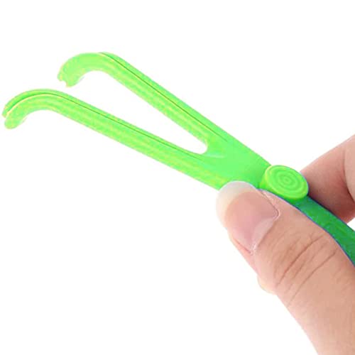Wiederverwendbare Zahnseide Halter, 3 Stück Flosser Zahnseidenhalter, Dental Floss Halter, Zahnseide-Stick Zahnreinigung, Mundhygiene Zahnreinigung, für Familien Hotels und Reisen, 2 Blau, 1 Grün – Bild 4