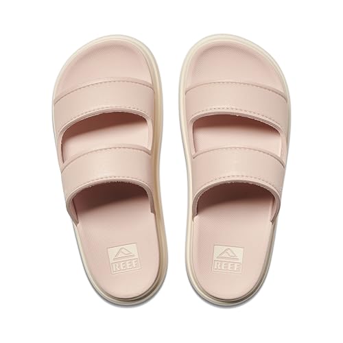 Image of REEF Cushion Bondi 2 Bar Women's Slide Sandal, Lightweight and Supportive Footbed, Water Friendly