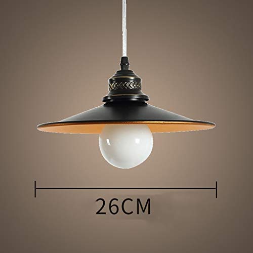 Lampe rétro style industriel bar suspension éclairage table à manger