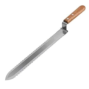 Honey Uncapping Knife Stainless Steel Serrated Beekeeping Knife for Harvesting Extracting Honey Beekeeper Equipment Bee Hive Tool