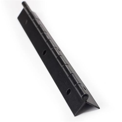 Charnière piano fer noir 380 mm pour réparer et aligner un abattant de meuble - 5