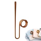 Upgrade Book Holder Ring Bookmark Metal Thumb Book Page Holder,Finger Ring Book Opener Holder for Book Lovers Reading Women, Men, Light Weight Book Opener Tool (Rose Gold)