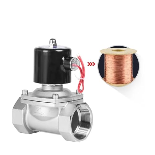 Électrovanne en acier inoxydable DN08 220V robustesse industrielle